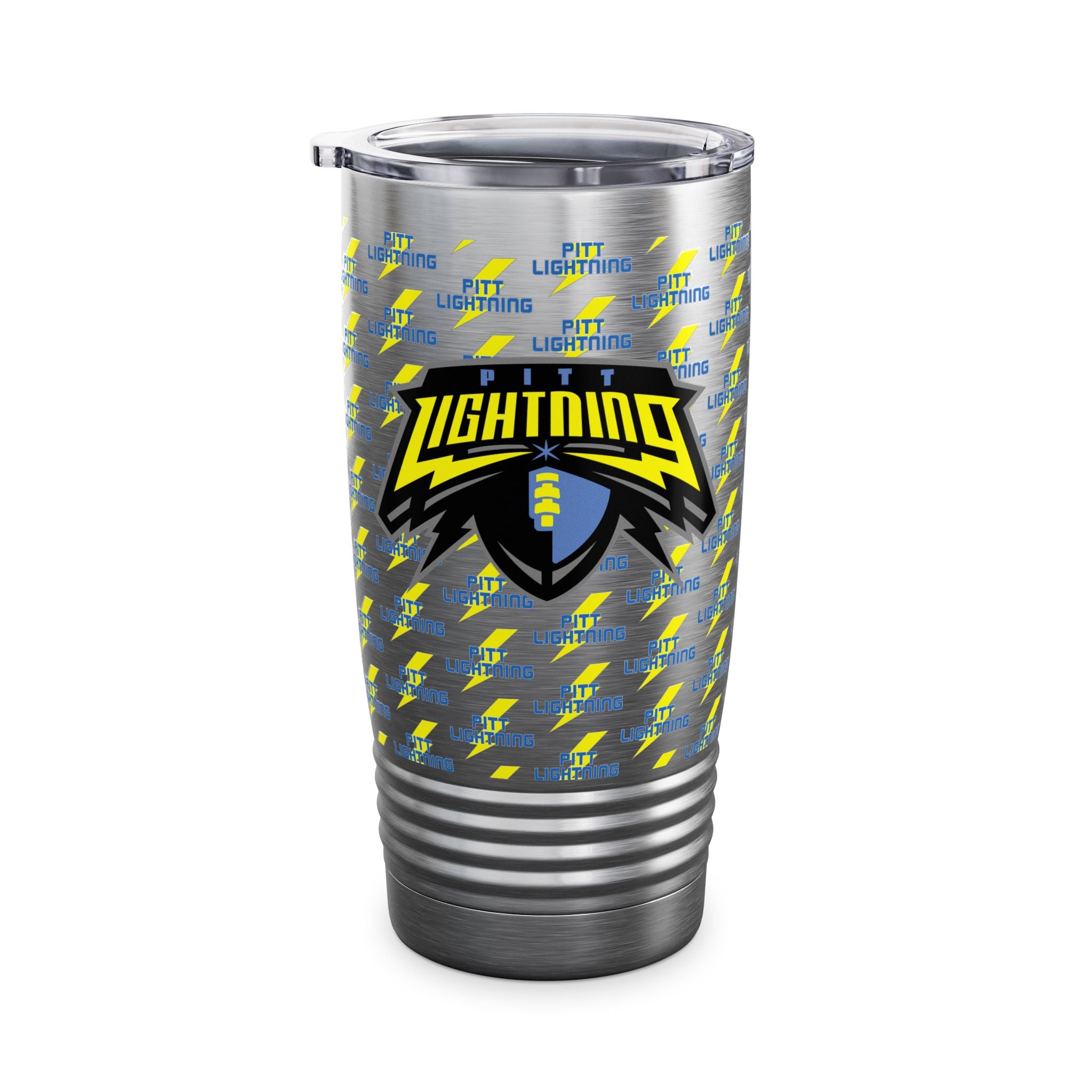 Pitt Lightning Tumbler, 20oz Insulated Travel Mug