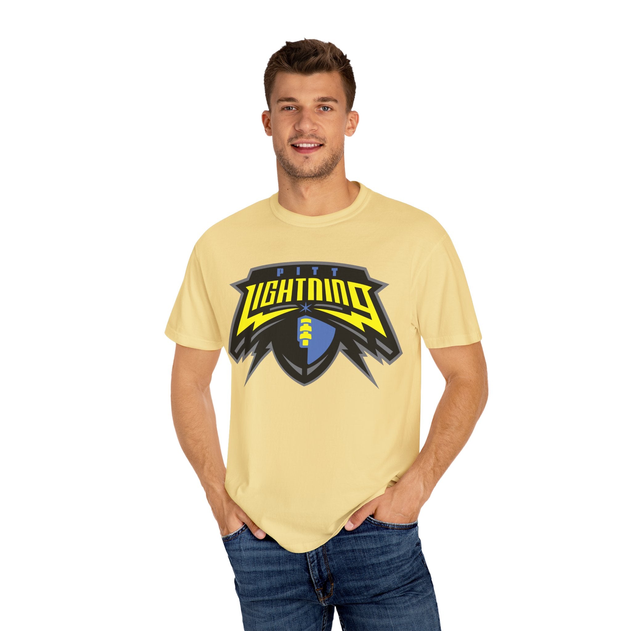 Pitt Lightning Graphic T-Shirt Unisex Style 2 B