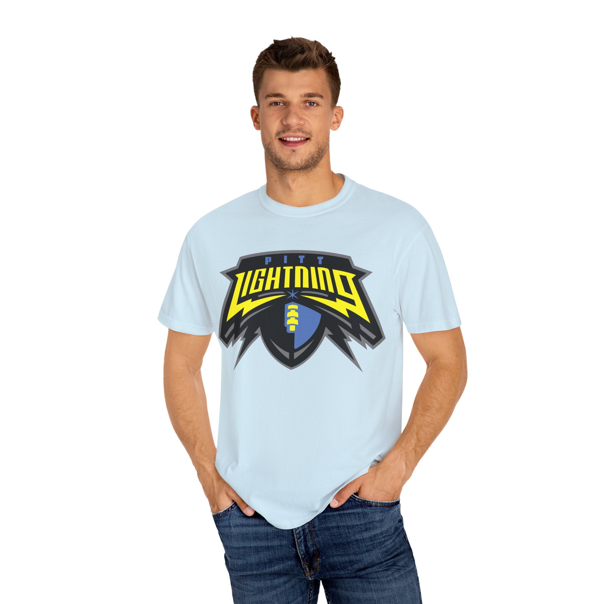 Pitt Lightning Graphic T-Shirt Unisex Style 2 B