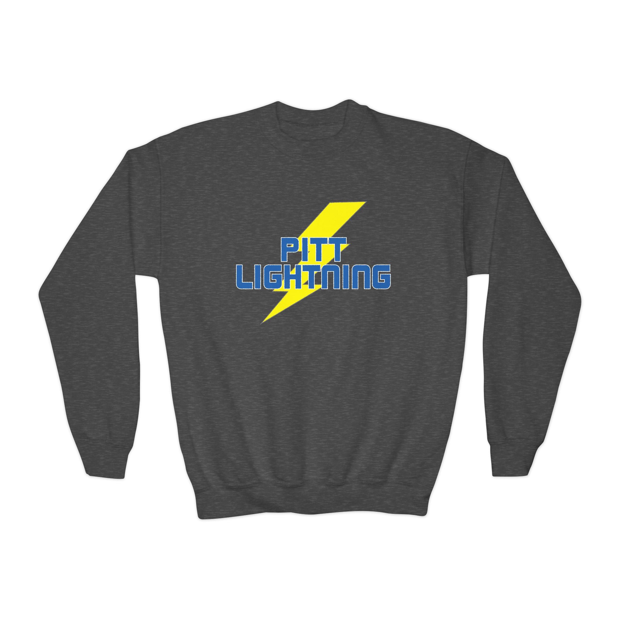 Pitt Lightning Youth Crewneck Sweatshirt