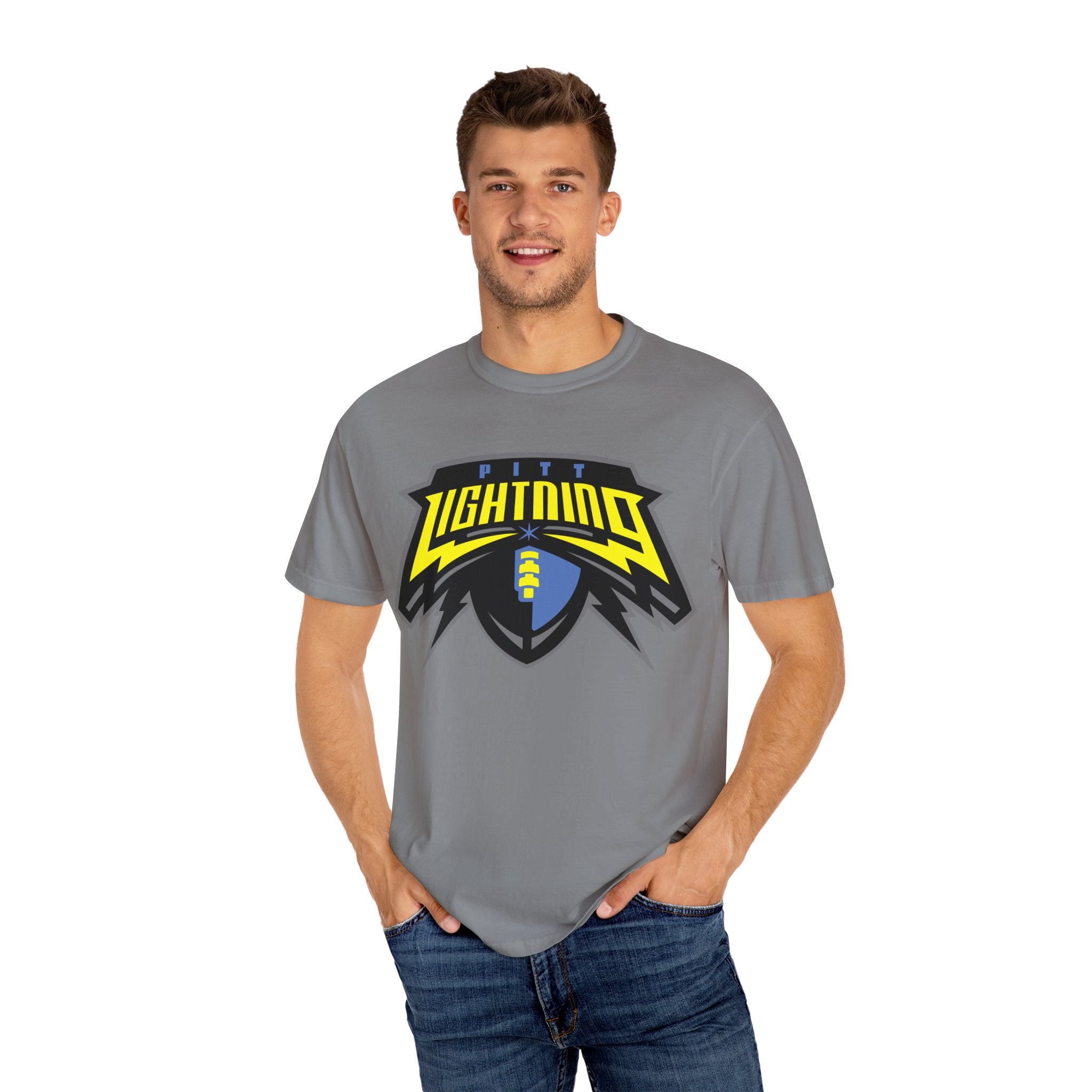 Pitt Lightning Graphic T-Shirt Unisex Style 2 B