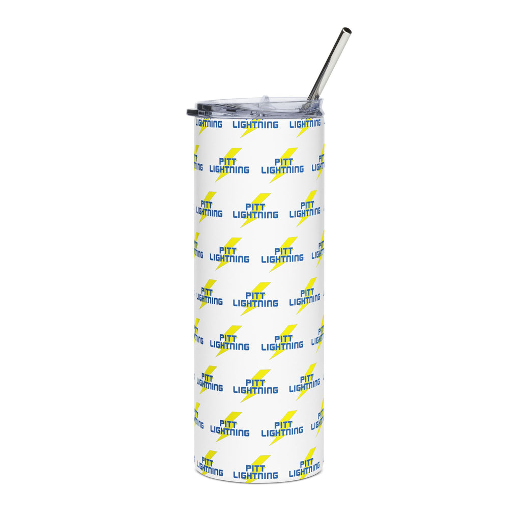 Pitt Lightning Stainless Steel Tumbler, 20oz - Eco-Friendly Water Bottle