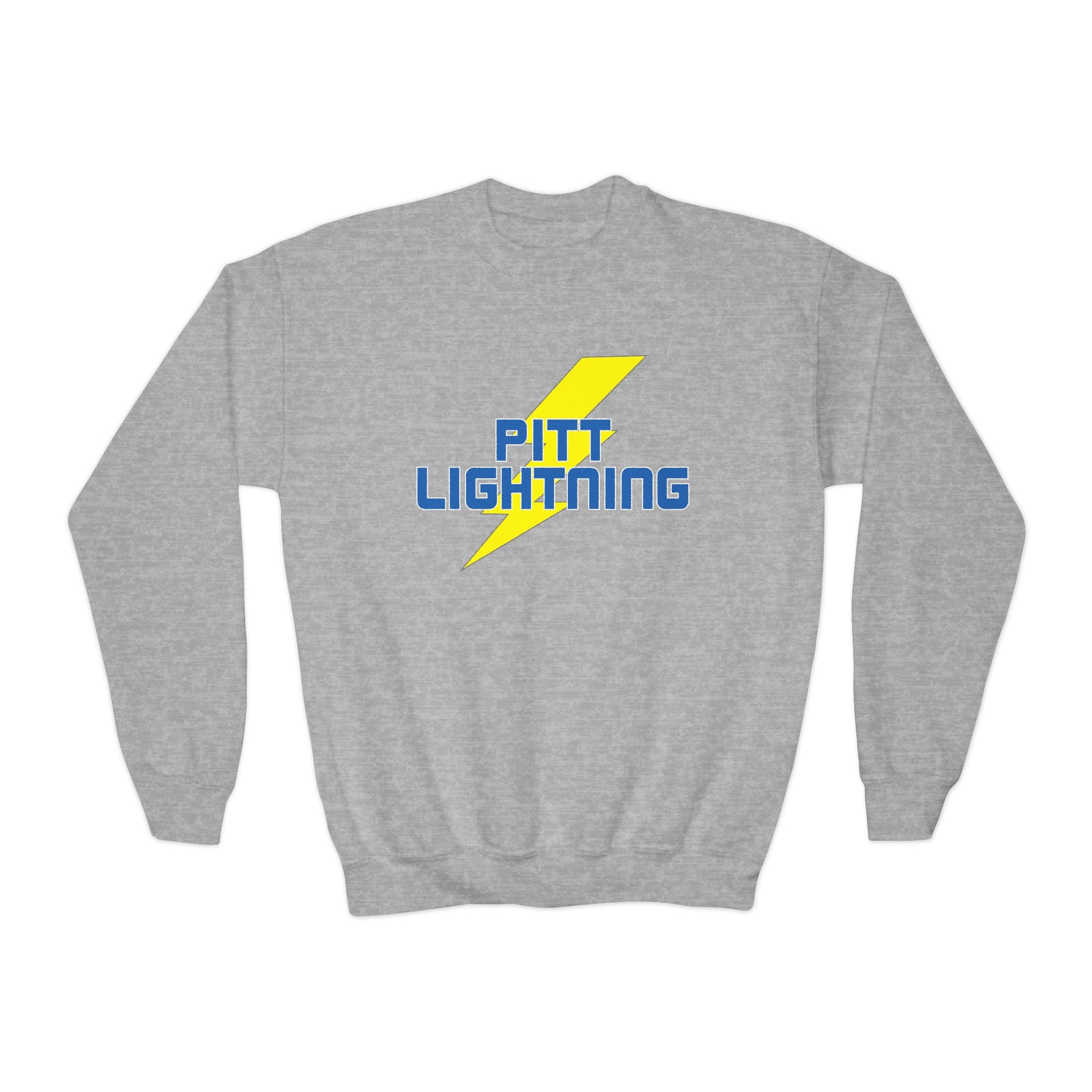 Pitt Lightning Youth Crewneck Sweatshirt