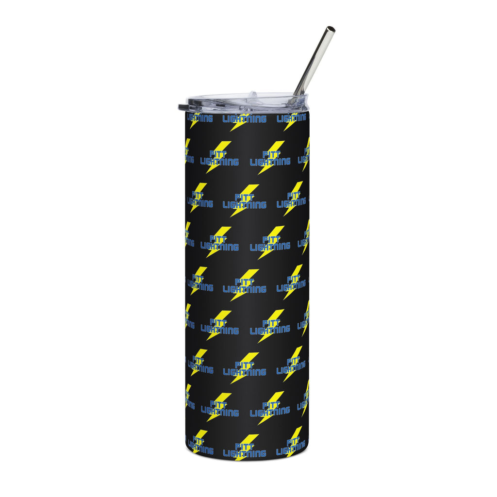 Pitt Lightning Stainless Steel Tumbler, 20oz - Eco-Friendly Water Bottle