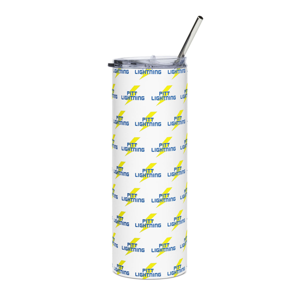 Pitt Lightning Stainless Steel Tumbler, 20oz - Eco-Friendly Water Bottle