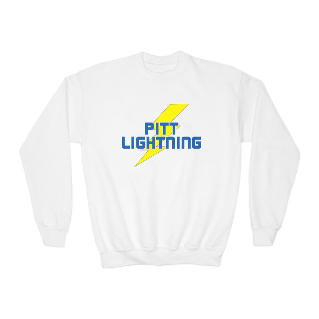 Pitt Lightning Youth Crewneck Sweatshirt