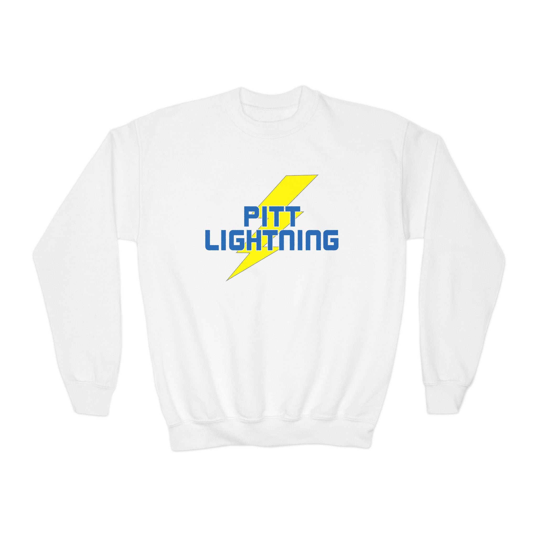 Pitt Lightning Youth Crewneck Sweatshirt