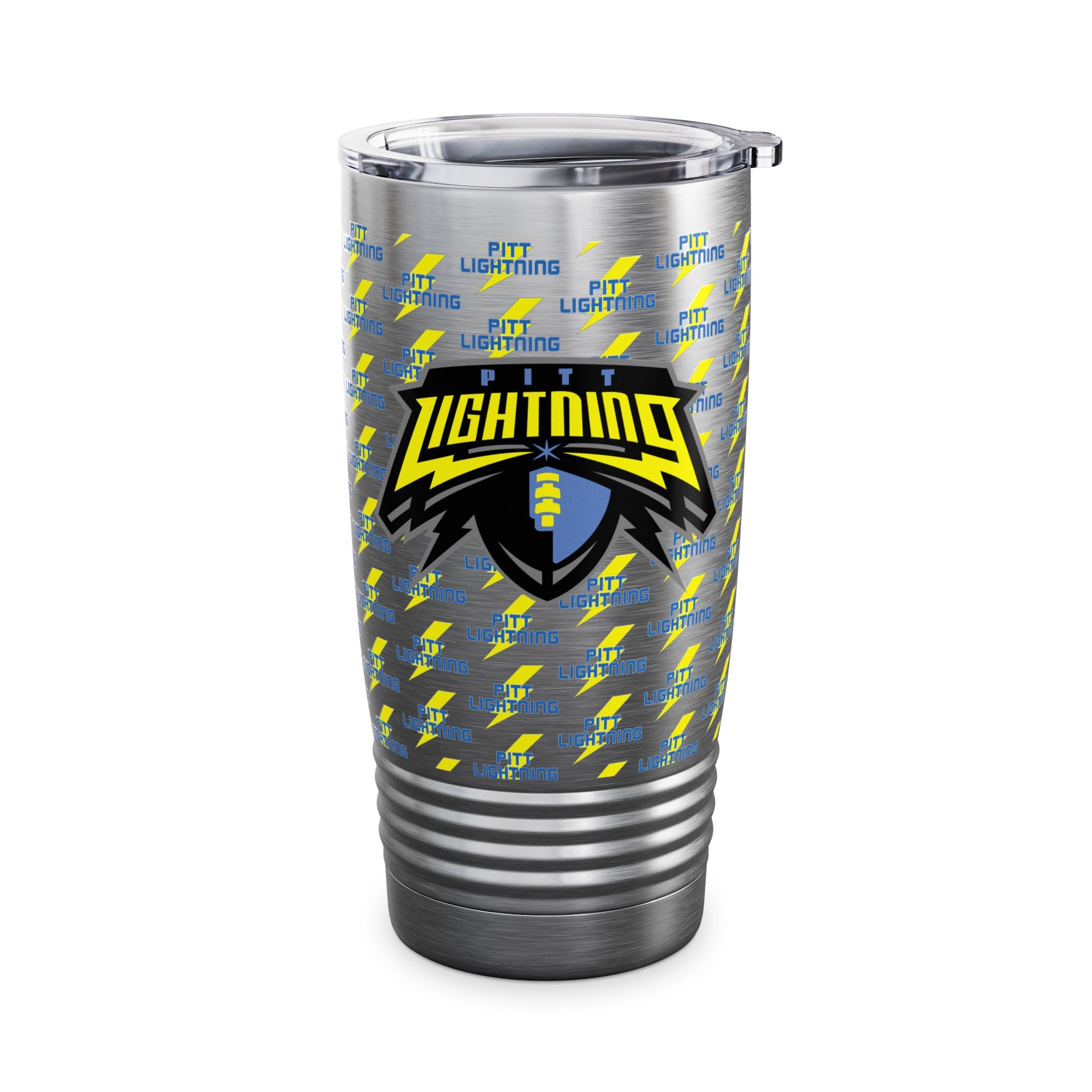 Pitt Lightning Tumbler, 20oz Insulated Travel Mug