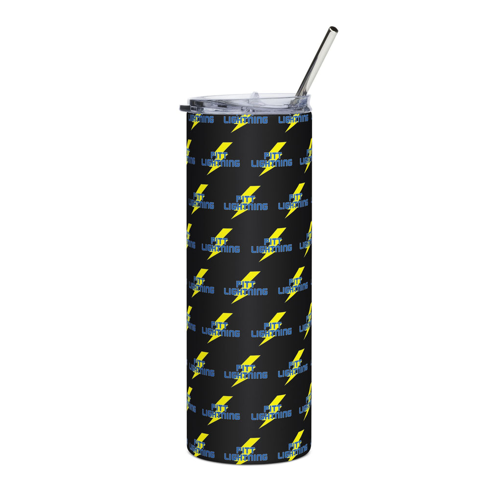 Pitt Lightning Stainless Steel Tumbler, 20oz - Eco-Friendly Water Bottle