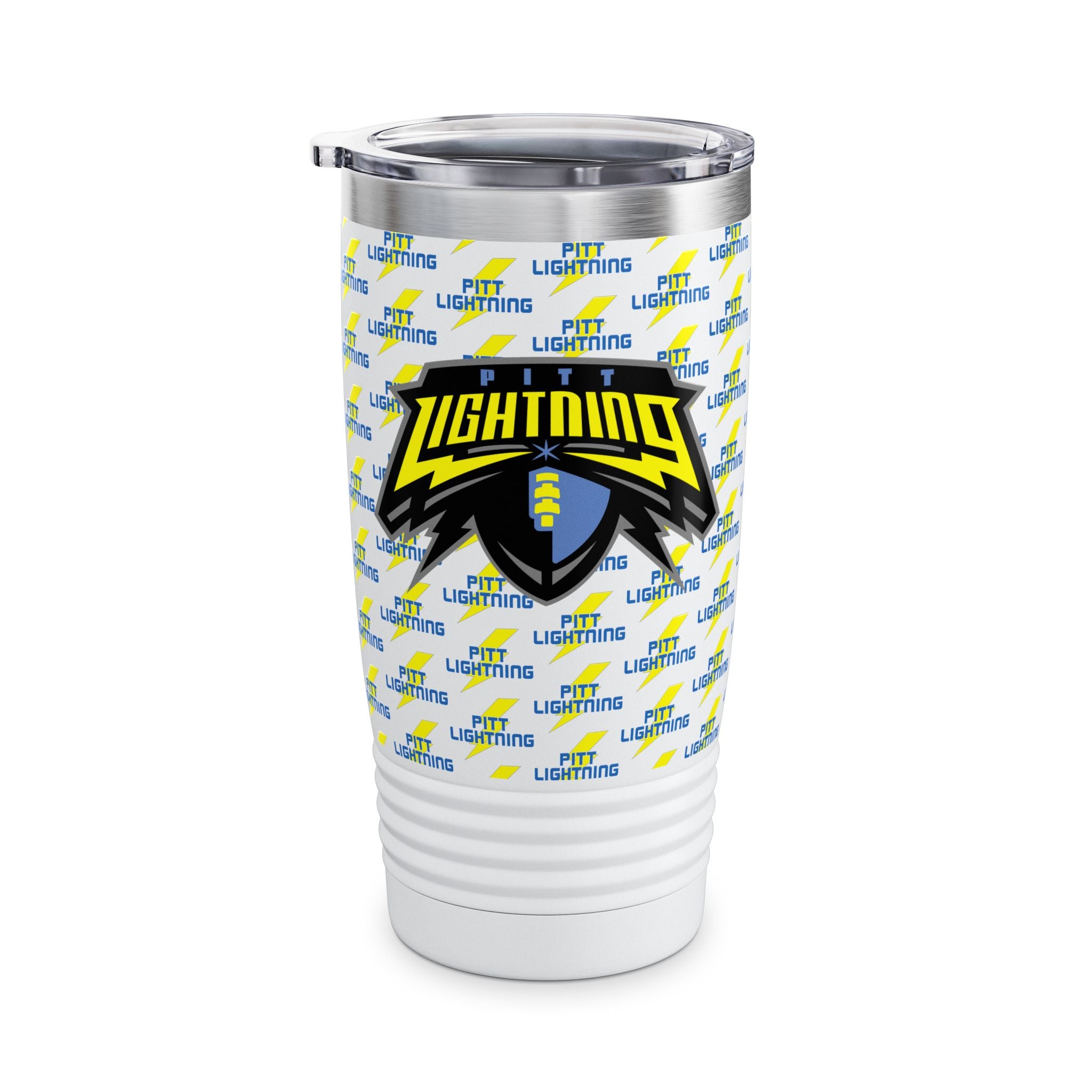 Pitt Lightning Tumbler, 20oz Insulated Travel Mug